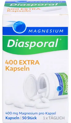 Produktbild von Magnesium-Diasporal 400 extra Kapseln, 50 St. Kapseln