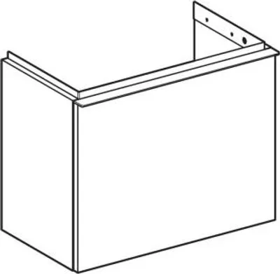 Produktbild von Geberit 502302013 iCon Unterschrank für HWB, 1 Schubl.