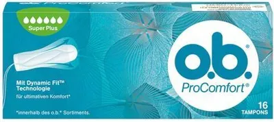 Produktbild von O.B. Tampons Procomfort super plus 16 St