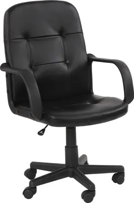 Produktbild von MIADOMODO® Bürostuhl mit Armlehne - ergonomisch, Polsterung und Rollen, höhenverstellbar, Kunstleder - Drehstuhl, Chefsessel
