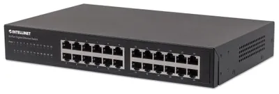 Immagine prodotto di Switch Intellinet a 24 porte Gigabit Ethernet, 24 porte RJ45 da 10/100/1000 Mbit/s, IEEE 802.3az (Energy Efficient Ethernet)