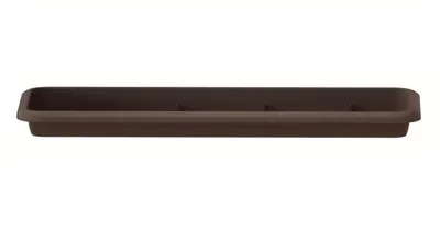 Image de Miska pod truhlík UNIVERSA 46,7 cm - barva: hnědá