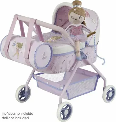 Image de My First Gala Dolls Carriage with Handbag DeCuevas 86051 DE CUEVAS TOYS