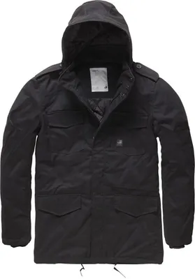 Produktbild von Vintage Industries Winterjacke Herren Darren Parka schwarz L