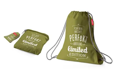 Produktbild von la vida - Turnbeutel Sportbeutel Rucksack Gymbag "Ltd. Edition" 393404