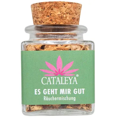 Produktbild von Räuchermischung mit Zirbe, Sandelholz und Weihrauch