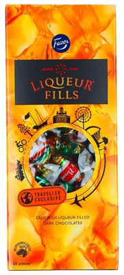 Produktbild von Fazer Liqueur Fills Travel Edition 420g