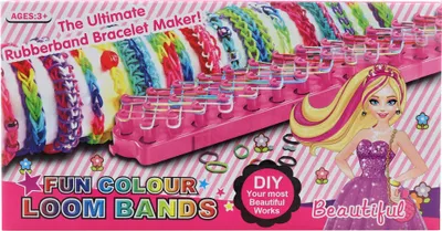 Image de Fabriquer des bracelets avec des élastiques et un métier à tisser