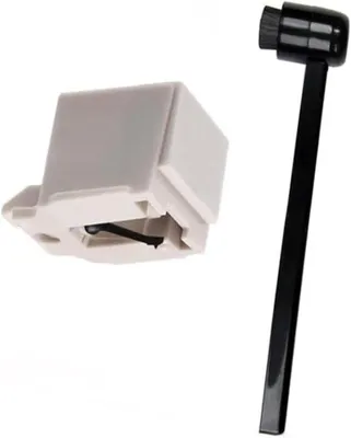 Produktbild von Famanu Plattenspieler Nadel Stylus Ersatz - Konische Spitze - 500 Stunden Laufzeit - Weiß/Schwarz