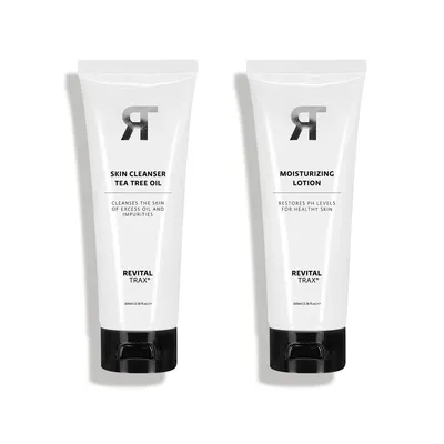 Produktbild von RevitalTrax Hautreinigungs und Feuchtigkeitslotion - 2er-Set - 2x100ml