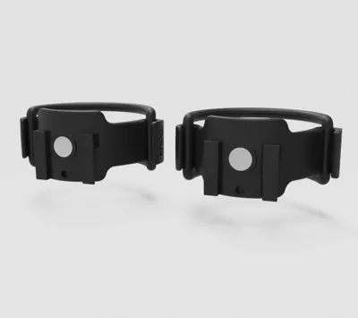 Produktbild von Knog Cobber Lil Strap Set + Halterung, black
