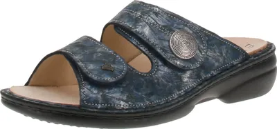 Immagine prodotto di Finn Comfort 02550-828046 Sansibar - Muli da donna - Navy, Taglia:38 EU