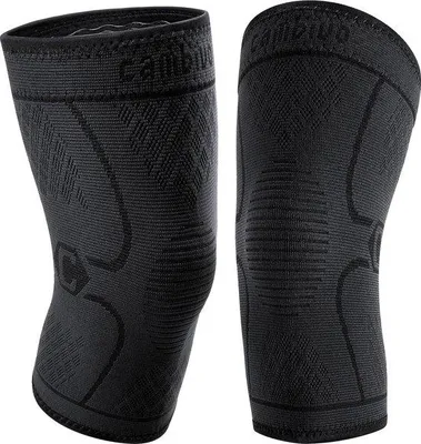 Produktbild von Famanu Kniebandage M - 2er Set für Damen und Herren, ideal für Sport und Erholung