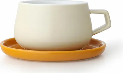 Zdjęcie produktu dla VIVA Classic porcelanowa filiżanka do herbaty Ella, porcelanowa filiżanka do herbaty, filiżanka do kawy, porcelana, beżowa, 250 ml, V79741
