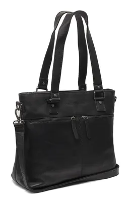 Immagine prodotto di The Chesterfield Brand borsa shopper laptop bag con scomparto per laptop Rome Shopper Black nero