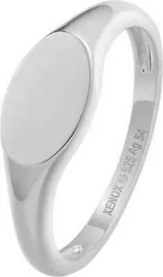 Produktbild von XENOX Damen Siegelring aus Silber mit glänzender Oberfläche