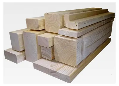 Produktbild von 10 Stück Rahmenholz gehobelt unbehandelt Fichte Breite/Höhe/Länge 19mm x 44mm x 1990mm Latte Kantholz Zaun Garten Holz Balkon Bohnenstange Leiste Unterkonstruktion