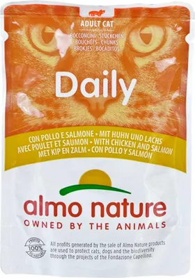 Produktbild von Almo Nature Daily Menu Huhn & Lachs 70g
