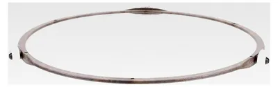 Produktbild von Drehtellerhalterring für Mikrowellen aus hitzebeständigem Kunststoff – Drehbarer Glas-Drehteller-Stützring mit Rollen