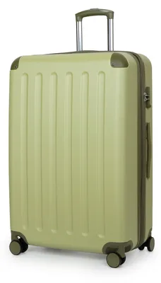 Image de HAUPTSTADTKOFFER Spree - Grande valise extensible XL Trolley Bagage à roulettes Check-In Valise de voyage 4 doubles roulettes, TSA, 75 cm, 119 L,Kiwi