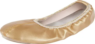 Image de Ballerines fermées pour femmes et filles Ladeheid LAAK003 (dorées, taille 23 EU)
