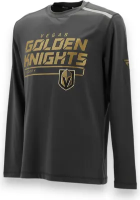 Produktbild von Fanatics Herren NH Vegas Golden Knights langarm Shirt grau MA2648052GU45T Größe L