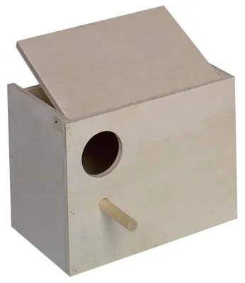 Obrázek produktu pro Budka pro andulky Nobby 22 x 16 x 17 cm, otvor vlevo