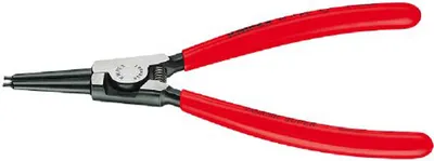 Obrázok produktu pre Knipex 46 11 A3, Kliešte na poistné krúžky, Chrómovo-vanádová oceľ, Plast, Červená, 210 mm, 220 g