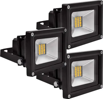 Immagine prodotto di 3 pezzi di faretti LED SMD da 20 W, Greenmigo IP65, faretti da cantiere, faretti da esterno, faretti da parete, faretti da esterno, 85-265 V CA