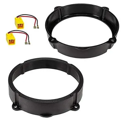 Lautsprecher-Montageset für Alfa Romeo & Lancia, schwarz
