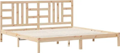 Immagine prodotto di vidaXL Letto in legno massiccio 200x200 cm
