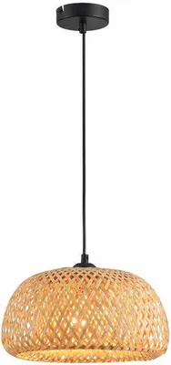 Zdjęcie produktu dla Lampa wisząca Sorell brąz 1xE27x40W wiklina / rattan / słoma wym:120x29x29cm IP20 Reality