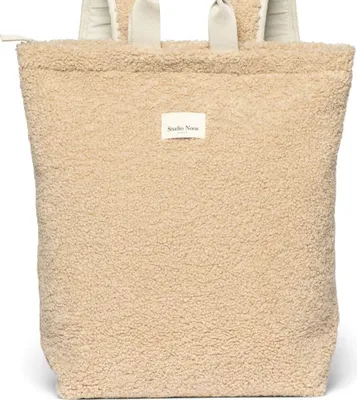 Produktbild von Studio Noos Rucksack TEDDY ADULT ecru | 41x15x39 cm