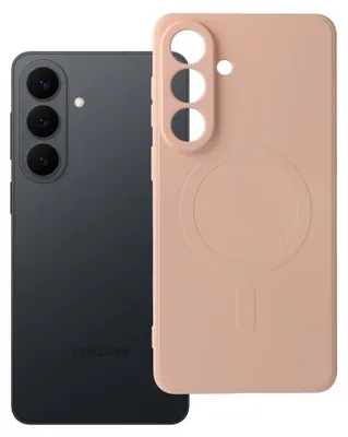 Produktbild von Case passend für Samsung S26 PLUS Silicone Mag Cover kompatibel mit MagSafe pink
