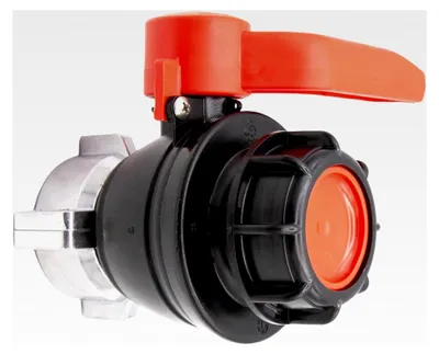 Produktbild von IBC Kugelhahn S60x6 (60 mm), DN50, ALU Überwurf