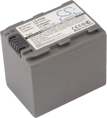 Produktbild von TECHTEK Akku Kompatibel mit [Sony] DCR-DVD105, DCR-DVD105E, DCR-DVD203, DCR-DVD205, DCR-DVD205E, DCR-DVD305, DCR-DVD403, DCR-DVD404E, DCR-DVD405, DCR