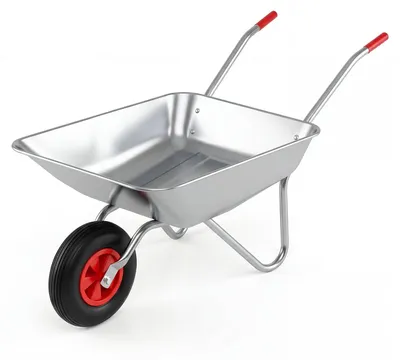 Produktbild von Schwerlast-Gartenwagen, 136 kg Tragkraft, 62,5 l Ladefläche