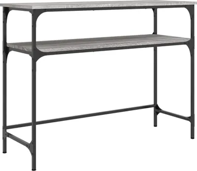 Obrázek produktu pro vidaXL Konzolový stolek Grey Sonoma 100x35,5x75 cm výrobek ze dřeva