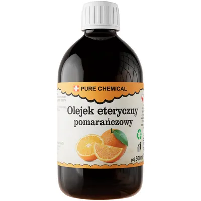 Produktbild von PURE CHEMICAL | Ätherisches Orangenöl | Natürlich | Orangenöl | 500 ml