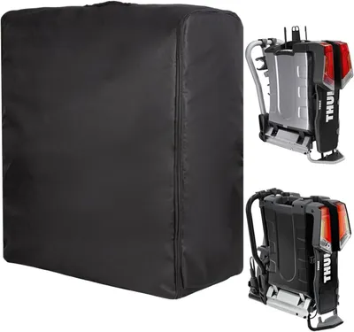 Productafbeelding van Opbergtas fietsendrager - 600D oxford - 60 x 30 x 70 cm - Geschikt voor Thule EasyFold 931 en 933