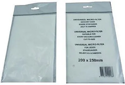 Produktbild von Universal zuschneidbar Mikrofilter Microfilter Filter Staubsaugerfilter für Staubsauger 200 x 250mm