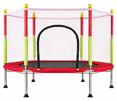 Produktbild von Kinder-Gartentrampolin 140 cm rot
