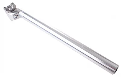 Image de Tige de selle 27,2 X 350 mm en aluminium argenté