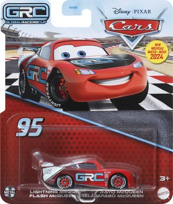 Zdjęcie produktu dla Disney Pixar Cars HTY00, Samochód, 3 lat(a), Metal, Niebieski, Czerwony, Biały