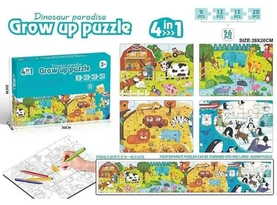 Obrázek produktu pro Omalovánky s 56 dílky a fixami – ADAR