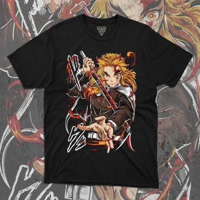 Immagine prodotto di Magliette con stampa, T-shirt da uomo DEMON SLAYER RENGOKU 2 10741