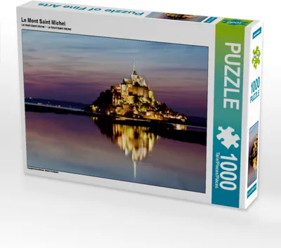 Produktbild von Calvendo Le Mont Saint Michel 1000 Teile Puzzle quer 640x480mm, N N; 7432047