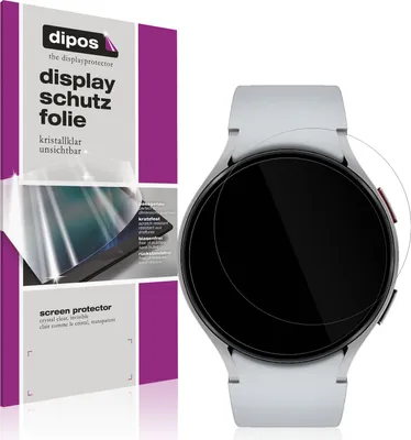 Produktbild von 4x Schutzfolie für Samsung Galaxy Watch 6 44mm klar Displayschutzfolie Folie Display Schutz dipos