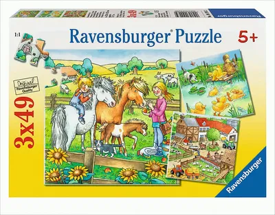 Obrázek produktu pro Ravensburger 00009293, 49 kusů, Farma, 5 rok/roky