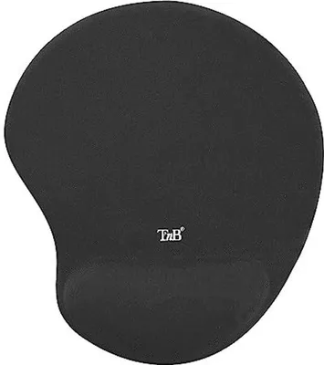 Produktbild von Famanu ergonomische Mausmatte mit Handballenauflage - Schwarz
